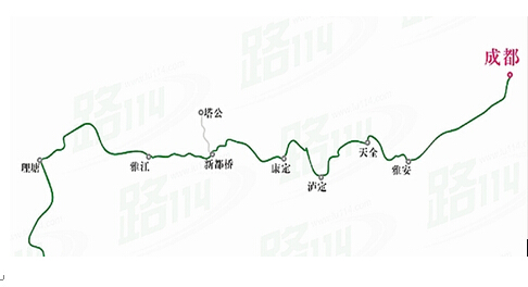 成都至理塘线路最新路况