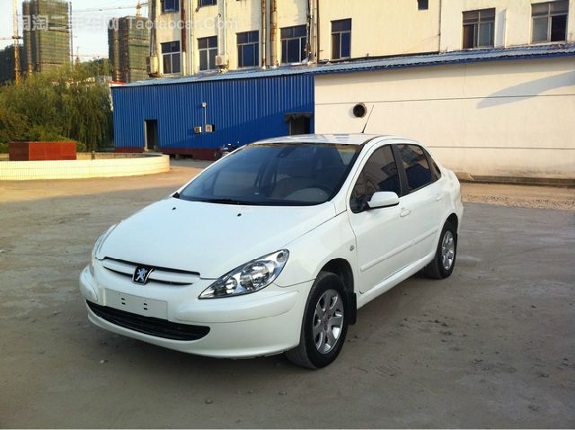 成都租白色标致307